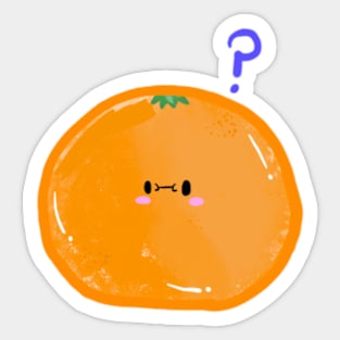 Orange by Lilly Sticker